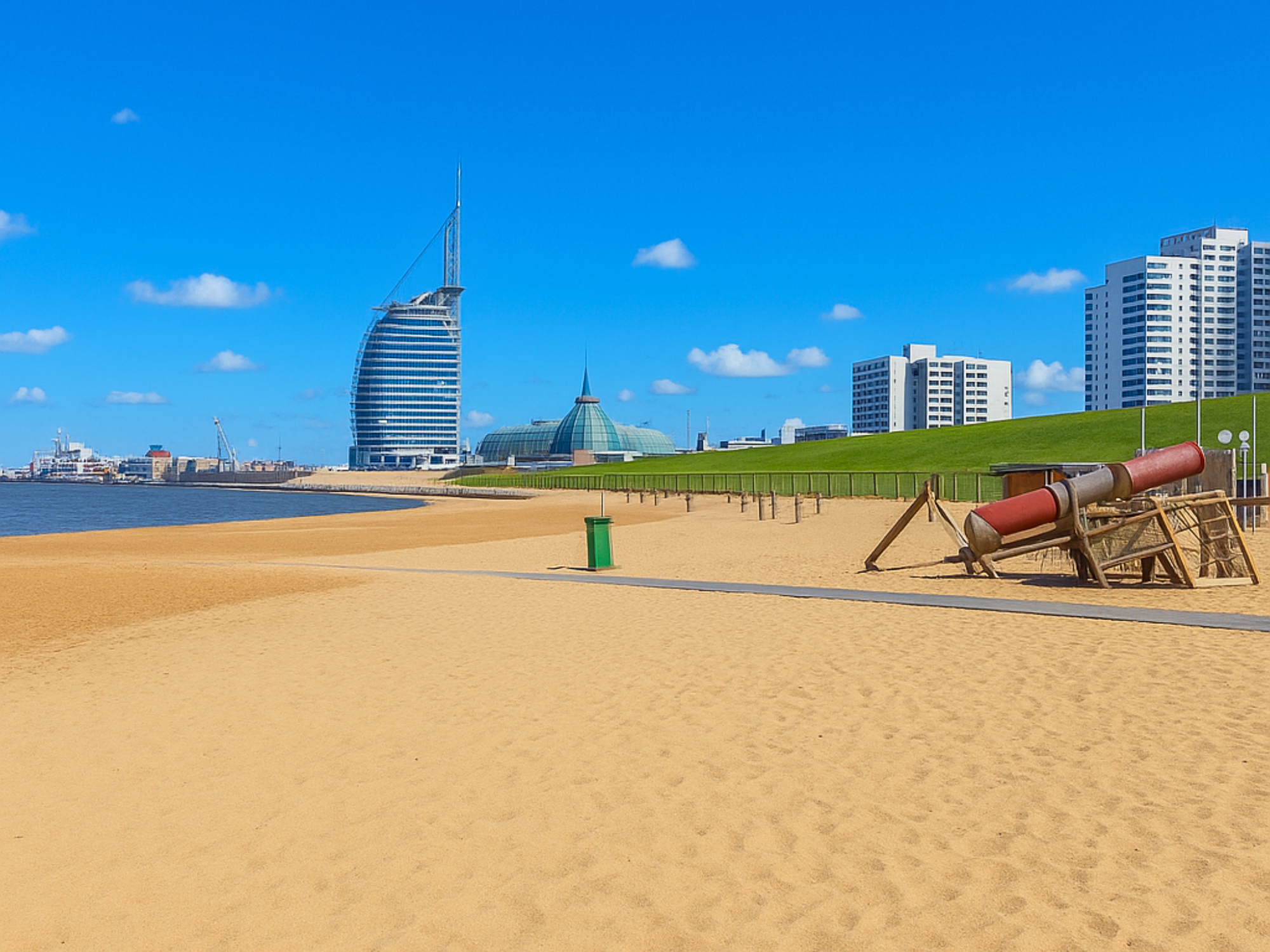 Sandstrand Bremerhaven Geeste Fewos Bremerhaven