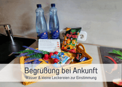 Fewos Bremerhaven Wohnung Bremerhaven Langen Begrüßung bei Ankunft