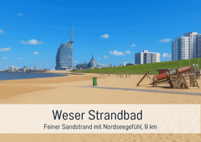 Fewos Bremerhaven Wohnung Bremerhaven Langen Weser Strandbad