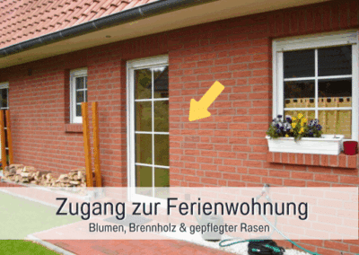 Fewos Bremerhaven Wohnung Bremerhaven Langen Zugang zur Ferienwohnung