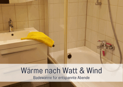 Fewos Bremerhaven Wohnung Geeste 1 Badewanne