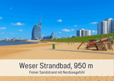 Fewos Bremerhaven Wohnung Geeste 1 Weser Strandbad