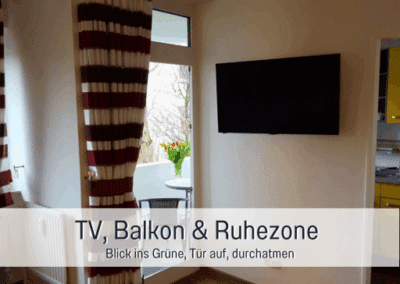 Fewos Bremerhaven Wohnung Geeste 2 TV Balkon & Ruhezone