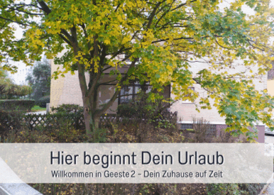 Fewos Bremerhaven Wohnung Geeste 2 Willkommen in Geeste 2