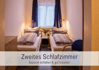 Fewos Bremerhaven Wohnung Lilie Zweites Schlafzimmer