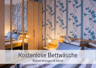 Fewos Bremerhaven Wohnung Lilie kostenlose Bettwäsche