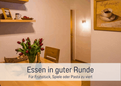 Fewos Bremerhaven Wohnung Rutenberg Esstisch