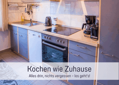 Fewos Bremerhaven Wohnung Rutenberg Küche