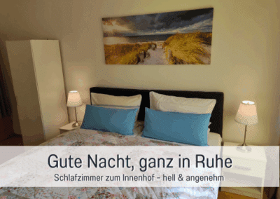 Fewos Bremerhaven Wohnung Rutenberg Schlafzimmer