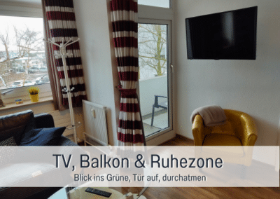 Fewos Bremerhaven Wohnung Geeste 2 Balkon