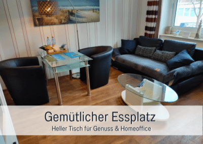 Fewos Bremerhaven Wohnung Geeste 2 Gemütlicher Essplatz